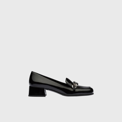 미우미우 여성 페이턴트 가죽 로퍼 【매장-200만원대】 - Miumiu Womens Black Loafers - miu305x