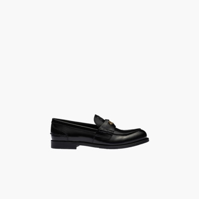 미우미우 여성 가죽 페니 로퍼 【매장140만원대】 - Miumiu Womens Navy Loafers - miu319x