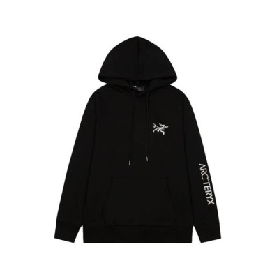 아크테릭스 남성 블랙 후드티- Arcteryx Mens Black Hoodie - arc17x