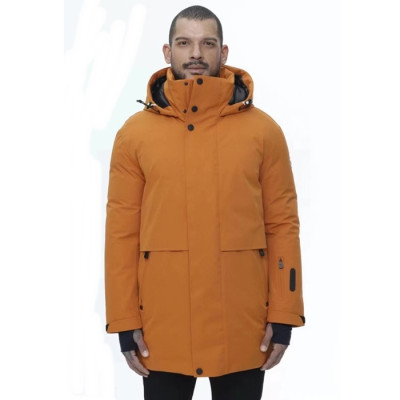 몽클레어 남성 오렌지 다운 패딩 - Moncler Mens Orange Down Padding - mo181x