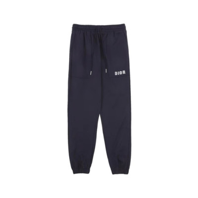 디올 남성 캐쥬얼 네이비 팬츠 - Dior Mens Navy Pants - di796x