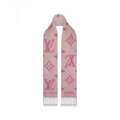 루이비통 여성 핑크 머플러 - Louis vuitton Womens Pink Muffler - lv1994x