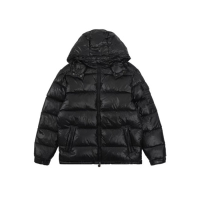 몽클레어 남성 덕다운 블랙 패딩 - Moncler Mens Black Padding - mo196x