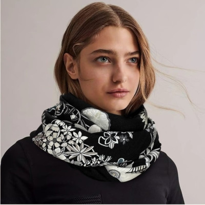 에르메스 여성 블랙 스카프 - Hermes Womens Black Scarf - he518x