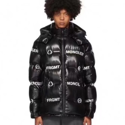 몽클레어 남성 덕다운 블랙 패딩 - Moncler Mens Black Padding - mo216x