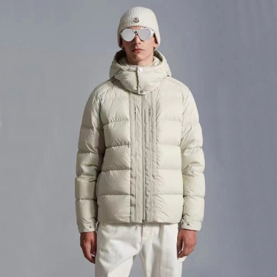 몽클레어 남성 구스 화이트  패딩 - Moncler Mens White Padding - mo217x