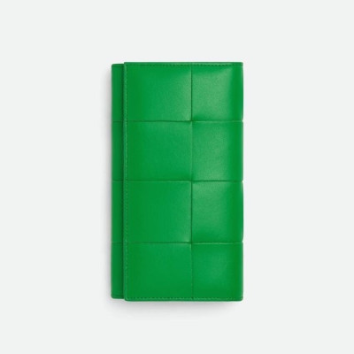 보테가베네타 남성 그린 장지갑 - Bottega Veneta Mens Green Long Wallets - bv255x