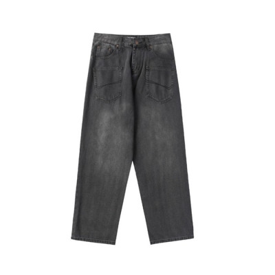 발렌시아가 남성 블랙 청바지 - Balenciaga Mens Black Jeans - ba813x