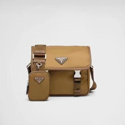 프라다 남성 카멜 메신저백 - Prada Mens Camel Cross Bag - pr824x