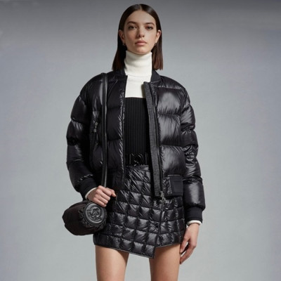 몽클레어 여성 블랙 패딩 - Moncler Womens Black Down Padding - mo229x