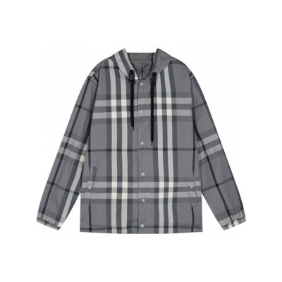 버버리 남성 그레이 양면 자켓 - Burberry Mens Gray Jackets - bu347x