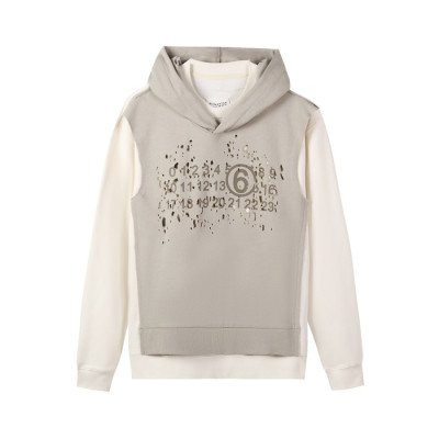 메종마르지엘라 남성 그레이 후드티 - Maison margiela Mens Gray Hoodie - mai235x