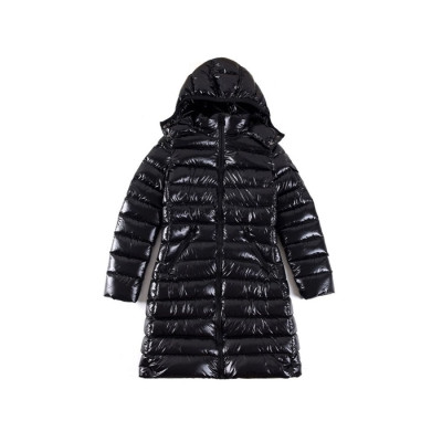 몽클레어 여성 블랙 롱패딩 - Moncler Womens Black Down Padding - mo234x