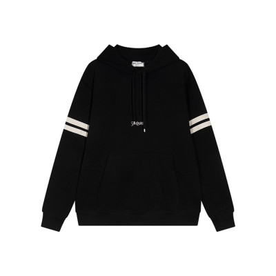 입생로랑 남성 캐쥬얼 블랙 후드티 - Saint laurent Mens Black Hoodie - ysl433x