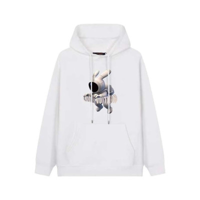 루이비통 남성 화이트 후디 - Louis vuitton Mens White Hoodie - lv2035x