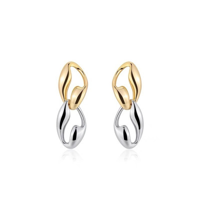 보테가베네타 여성 화이트 골드 이어링 - Bottega veneta Womens White Gold Earring - acc390x