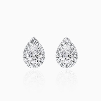 드비어스 여성 화이트 골드 이어링 - De Beers Womens White Gold Earring - acc445x