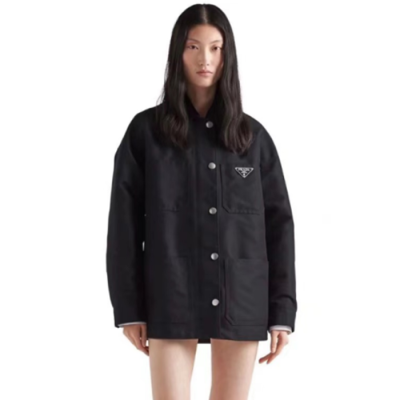 프라다 여성 모던 블랙 자켓 - Prada Womens Black Jackets - pr862x