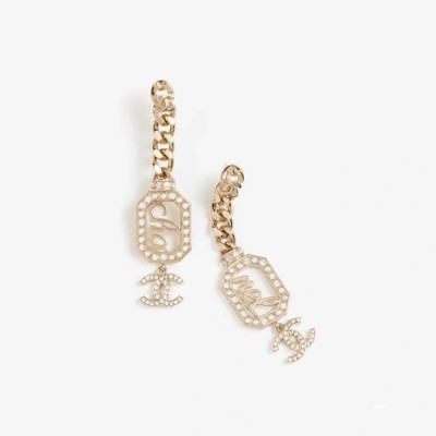 샤넬 여성 골드 이어링 - Chanel Womens Gold Earring - acc599x