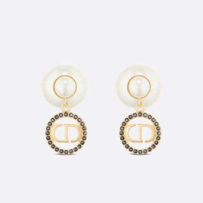 디올 여성 옐로우 골드 이어링 - Dior Womens Yellow-gold Earring - acc641x