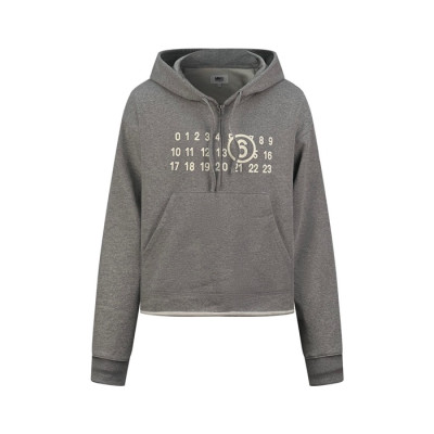 메종 마르지엘라 남성 그레이 후드티 - Maison margiela Mens Gray Hoodie - mai241x