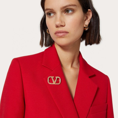 발렌티노 여성 골드 브로치 - Valentino Womens Gold Brooch - acc721x