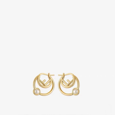 펜디 여성 옐로우 골드 이어링 - Fendi Womens Yellow-gold Earring - acc722x