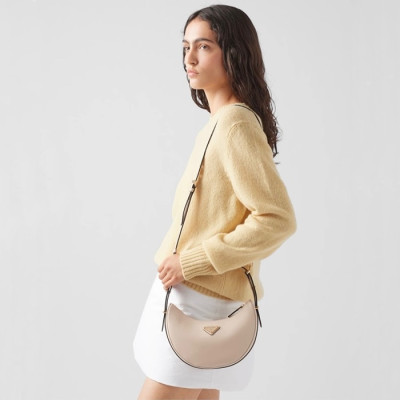 프라다 여성 베이지 호보백 - Prada Womens Beige Hobo Bag - pr873x