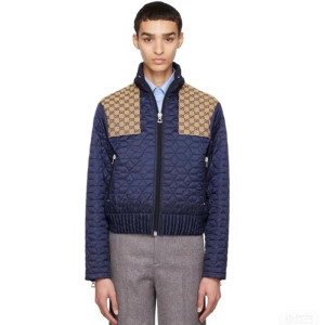 구찌 남성 캐쥬얼 블루 다운 자켓 - Gucci Mens Blue Jackets - gu1157x
