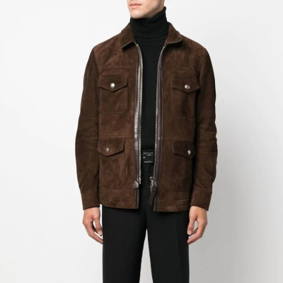 톰포드 남성 캐쥬얼 브라운 자켓 - Tom Ford Mens Brown Jackets - fa03x