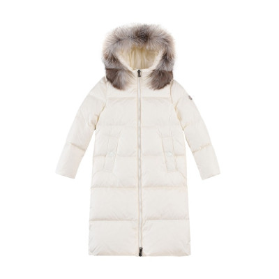 몽클레어 여성 화이트 롱 패딩 - Moncler Womens White Down Padding - fa30x