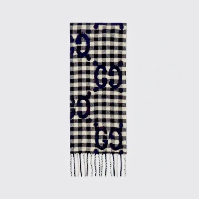 구찌 여성 블랙 스카프 - Gucci Womens Black Scarf - acc1144x