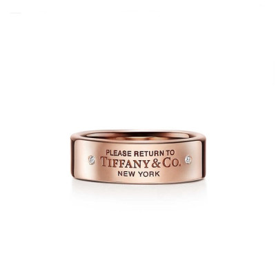 티파니 남/녀 골드 반지 - Tiffany Unisex Gold Ring - acc1274x