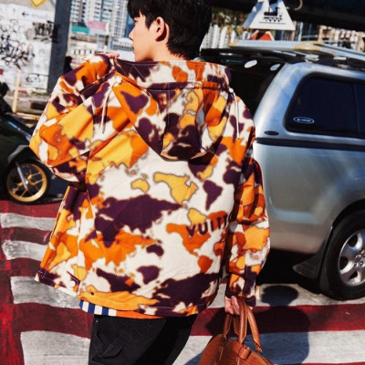 루이비통 남성 오렌지 자켓 - Louis vuitton Mens Orange Jackets - cl135x