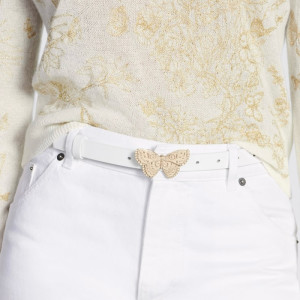 디올 여성 화이트 벨트 - Dior Women White Belts - be05x