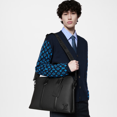 루이비통 남성 블랙 서류가방 M59159 - Louis vuitton Mens Black Tote Bag - lvb87x