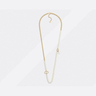 디올 여성 골드 목걸이 - Dior Womens Gold Necklace - acc1481x