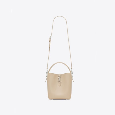 입생로랑 여성 아이보리 버킷백 - Saint Laurent Womens Ivory Bucket Bag - ysb157x