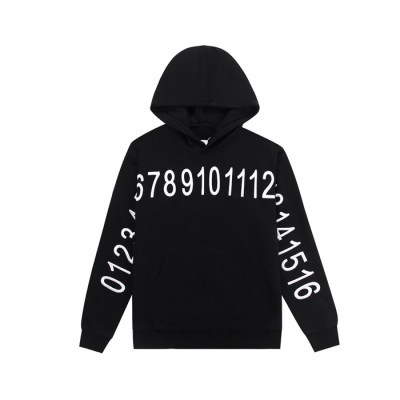 메종 마르지엘라 남성 블랙 후드티 - Maison margiela Mens Black Hoodie - mac78x