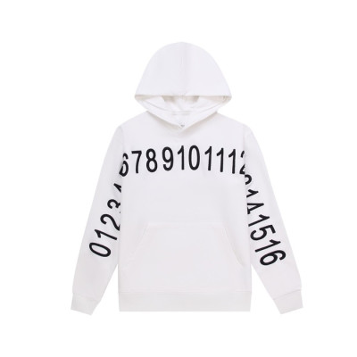 메종 마르지엘라 남성 화이트 후드티 - Maison margiela Mens White Hoodie - mac79x