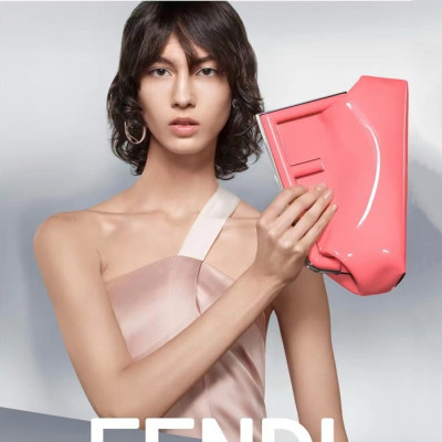 펜디 여성 핑크 퍼스트 백 - Fendi Womens First Bag - feb260x