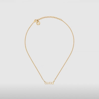 구찌 여성 골드 목걸이 - Gucci Womens Gold Necklace - acc1595x