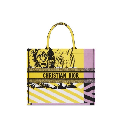 디올 여성 옐로우 북토트 - Dior Womens Yellow Book Tote - dib702x