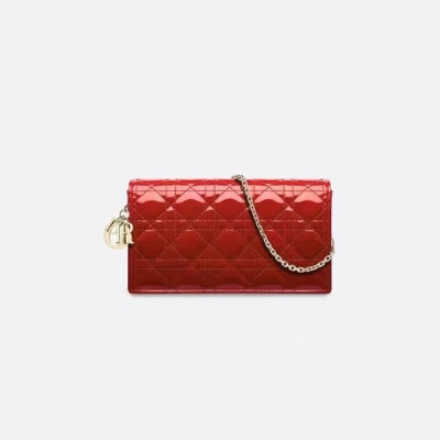 디올 여성 레드 미스 백 - Dior Womens Red Miss Bag - dib711x