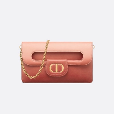 디올 여성 핑크 더블 클러치 - Dior Womens Pink Double Clutch - bab722x