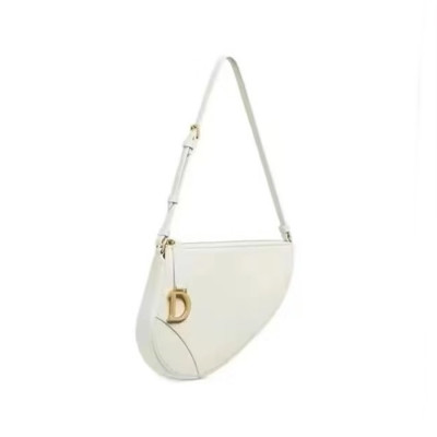 디올 여성 화이트 숄더백 - Dior Womens White Shoulder Bag - dib820x