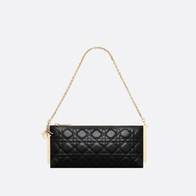 디올 여성 블랙 숄더백 - Dior Womens Black Shoulder Bag - dib822x