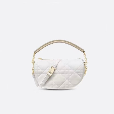 디올 여성 바이브 호보백 - Dior Womens White Hobo Bag - dib859x