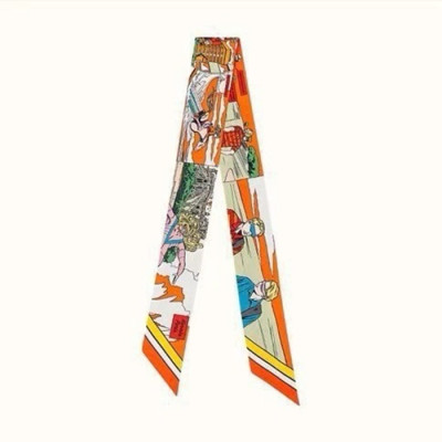 에르메스 여성 오렌지 미차 - Hermes Womens Orange Scarf - acc1625x