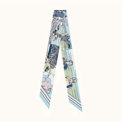 에르메스 여성 블루 미차 - Hermes Womens Blue Scarf - acc1626x